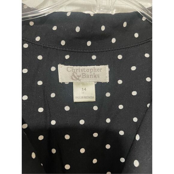 Christopher & Banks Sleeveless Maxi Dress Size 14 - Picture 9 of 9